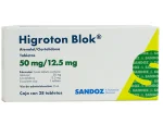 HIGROTON BLOK ATENOLOL CLORTALIDONA 50MG/12.5MG 28TABS