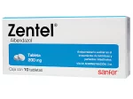 Albendazol Zentel 200 mg 10 tabs