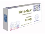 Kriadex Clonazepam 2 mg 60 tabs