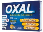 Oxal Albendazole quinfamide Generic 150mg 200 mg 2 Tabs