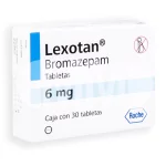 Lexotan  Bromazepam 6 mg 30 Tabs.