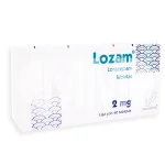 Lozam  Lorazepam  2 mg 40 tabs