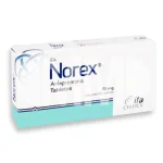 Norex IFA  Amfepramone Hydrochloride 50 mg  30 tabs