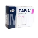 Tafil Alprazolam  0.25 mg 90 Tabs(Xanax )
