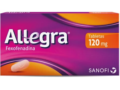 Allegra Fexofenadine 120 mg 30 tabs