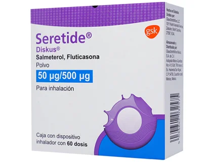 Seretide Pvo Fluticasone Accuhaler 50/500mcg 60D