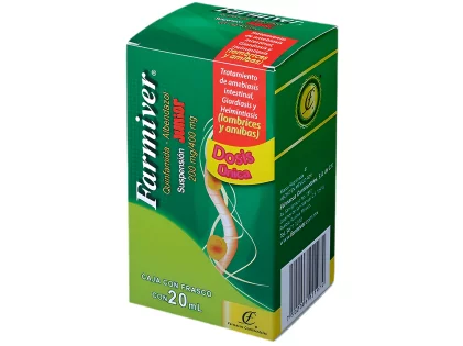 Oxal Jr Albendazole quinfamide Generic Susp 200/400mg 20ml