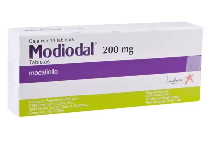 Provigil Modiodal Modafinil 200 mg 14 Tabs.