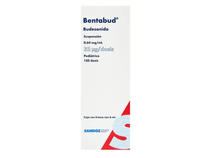 BENTABUD BUDESONIDA 64MCG/DOS 6ML 120DOS