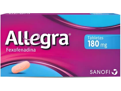 Allegra Fexofenadine 180 mg 30 Tabs