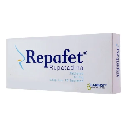Repafet Rupatadine 10MG 10 Tabs