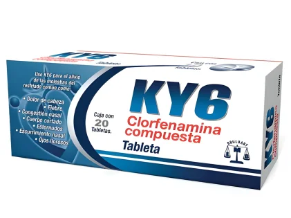 Chlorphenamine Composed Generic 20 tabs