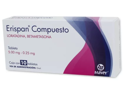 Celestamine NS Loratadine Betamethasone Generic 10 TAB 5/0.25MG