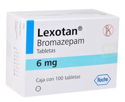 Lexotan  Bromazepam 6 mg 100 Tabs.