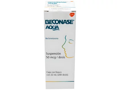 Beconase Aqua Beclometasone 50 MCG/200D Only USA & 2 limit