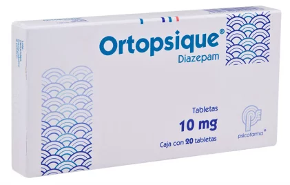 Ortopsique Diazepam 10 mg  20 tabs