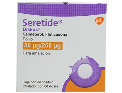 Seretide Disk Fluticasone 50/250mcg 60DS OnlyUSA&Limit2perorder