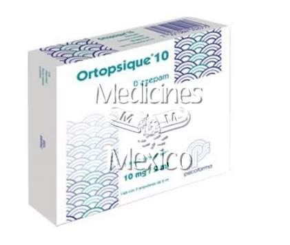 Ortopsique Diazepam 10 mg  5 Ampoules