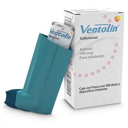 Albuterol Ventolin Salbutamol inhaler 100 mcg 200 dsg
