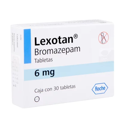 Lexotan  Bromazepam 6 mg 30 Tabs.