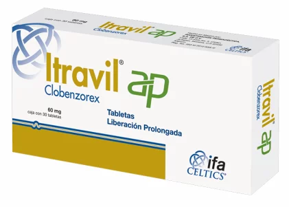 Itravil AP Clobenzorex 60 mg  30 caps Extended release