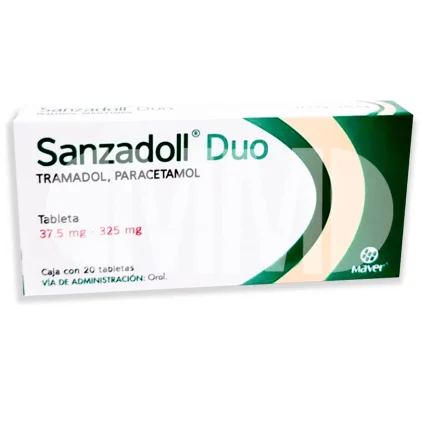 Tramacet  Acetaminophen and Tramadol Generic 37.5/ 325 mg 20 tab